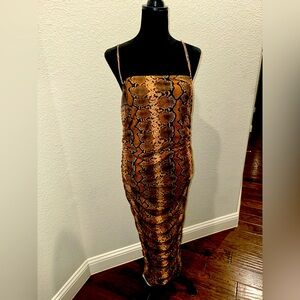 Cheetah Print Dress